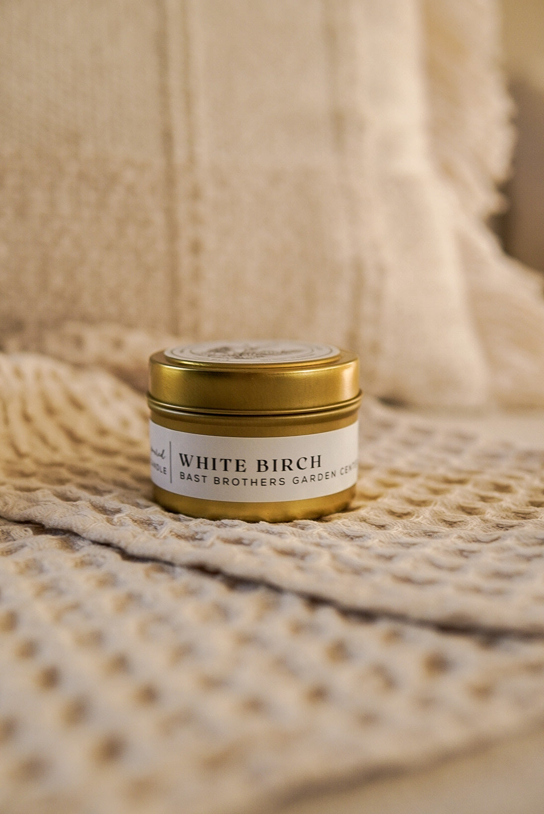 04 Ounce White Birch Tin Candle