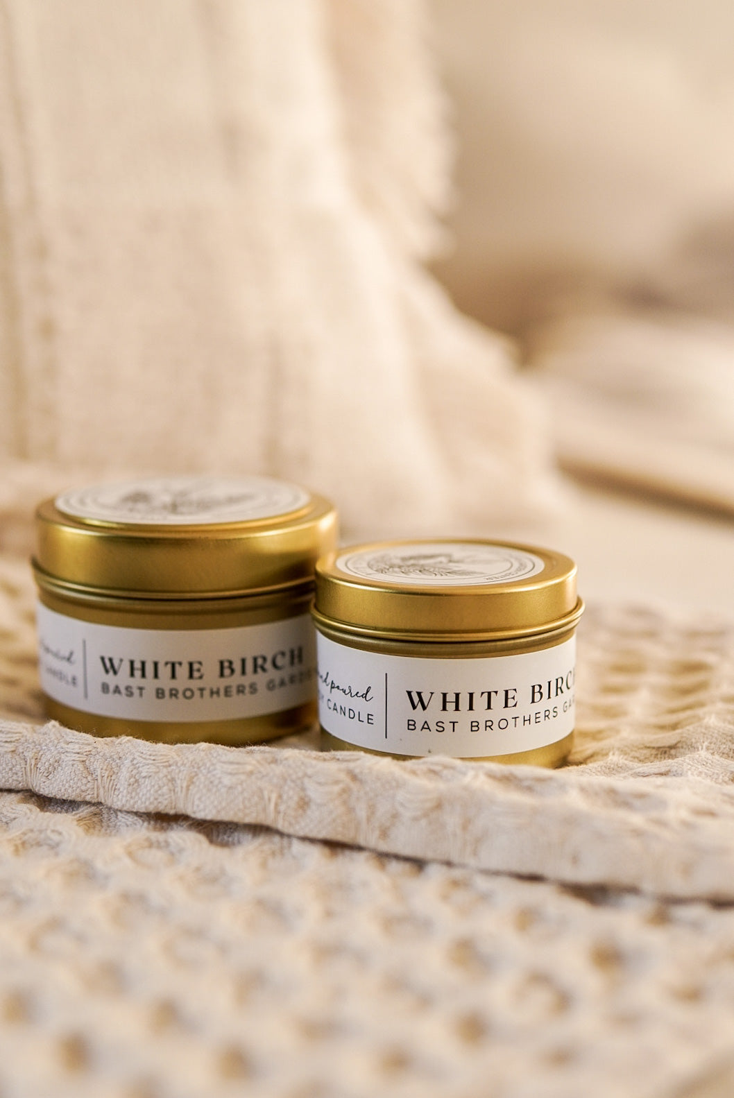 04 Ounce White Birch Tin Candle