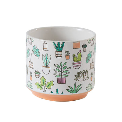 Plant Icon Pot, 4.5"