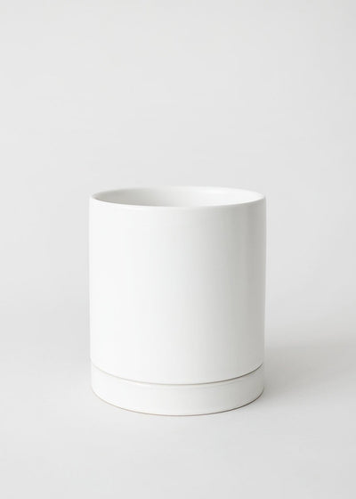 Romey Pot 4", White