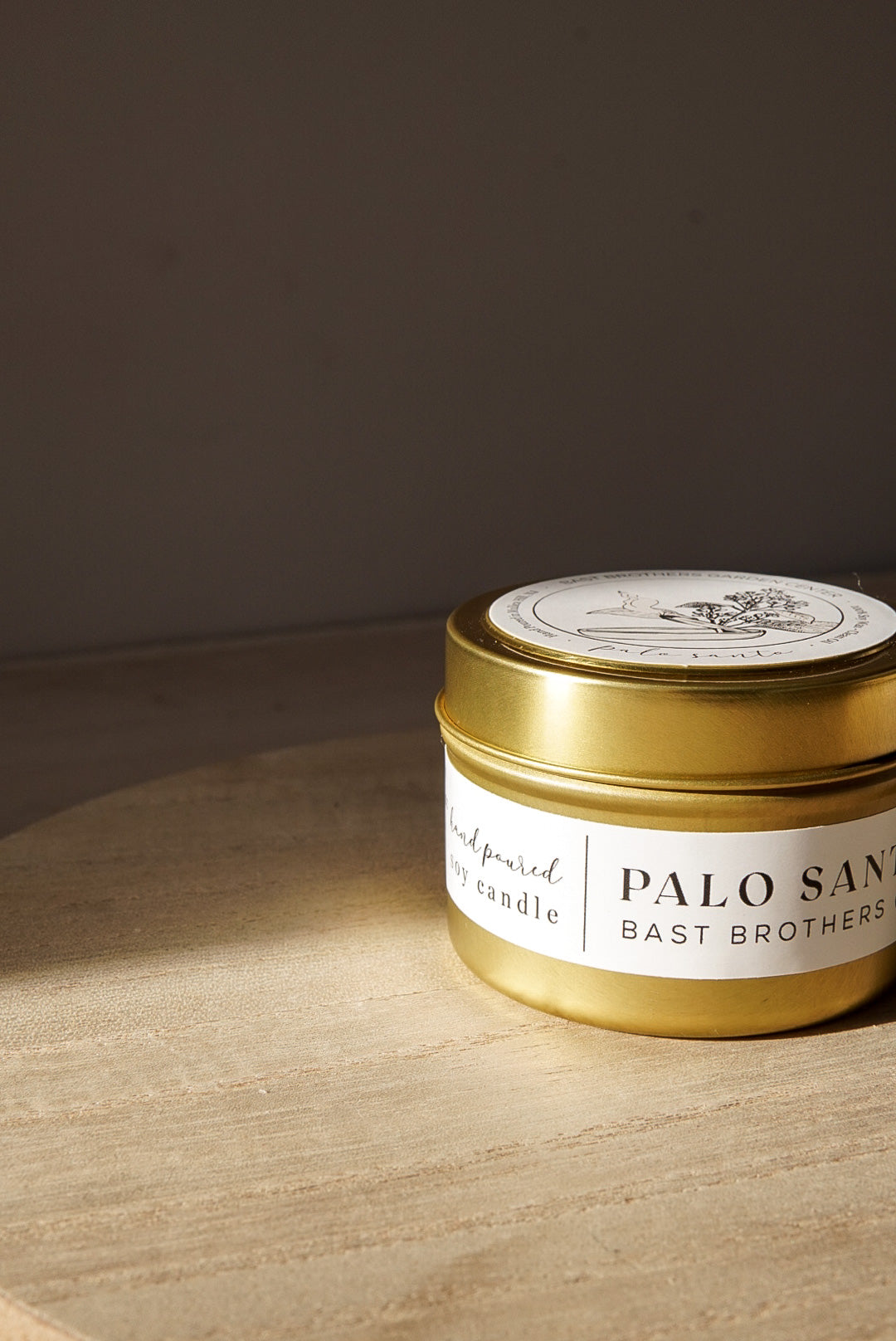 04 Ounce Palo Santo Tin Candle