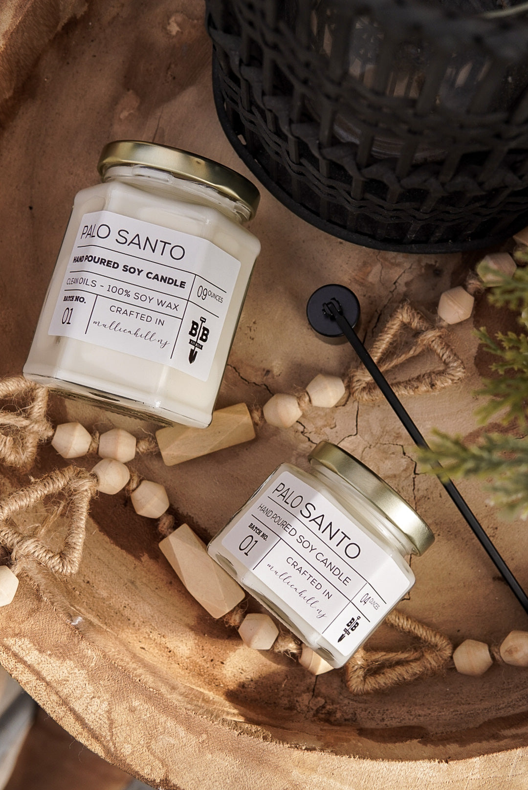 09 Ounce Palo Santo Candle