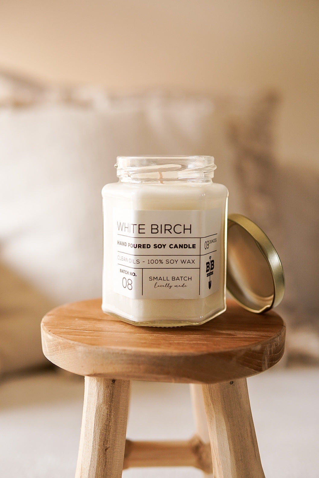 09 Ounce White Birch Candle