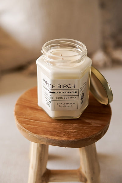 09 Ounce White Birch Candle