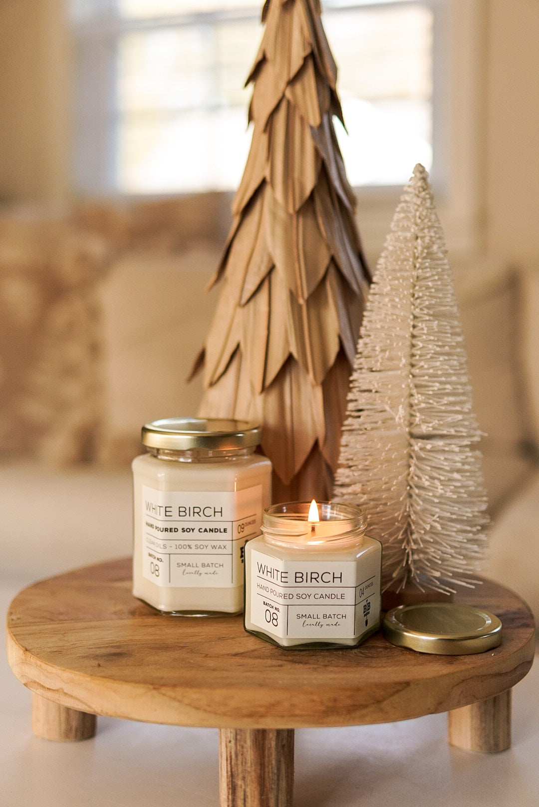 09 Ounce White Birch Candle