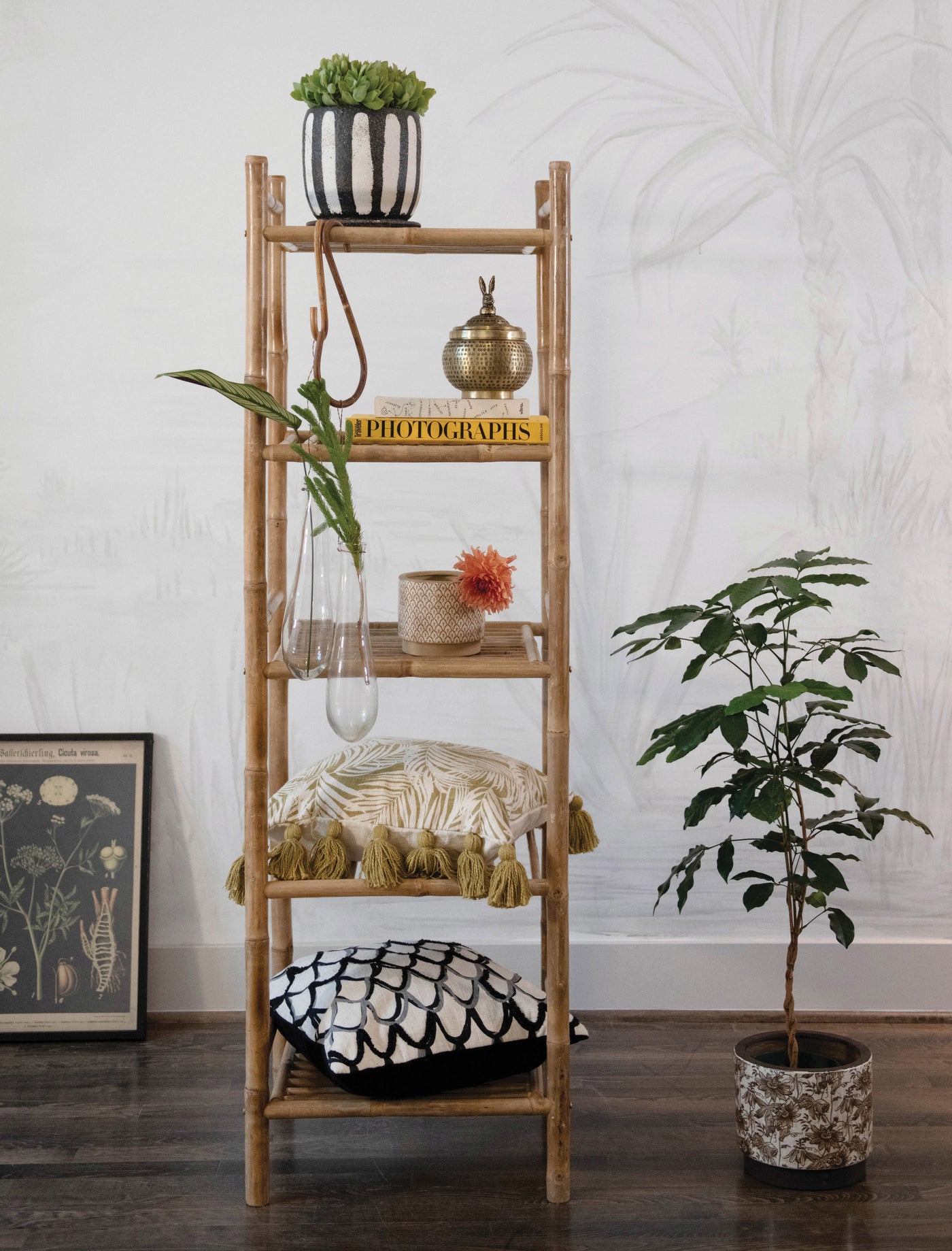 Bamboo 5-Tier Shelf