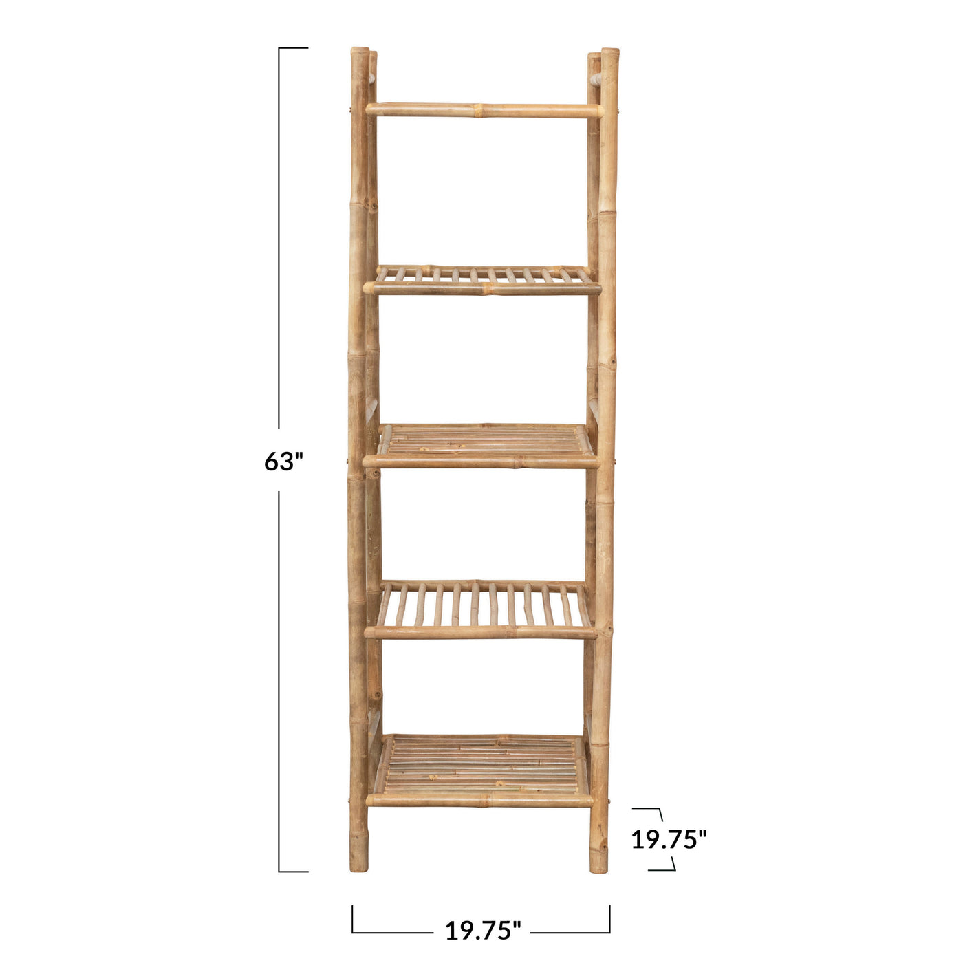 Bamboo 5-Tier Shelf