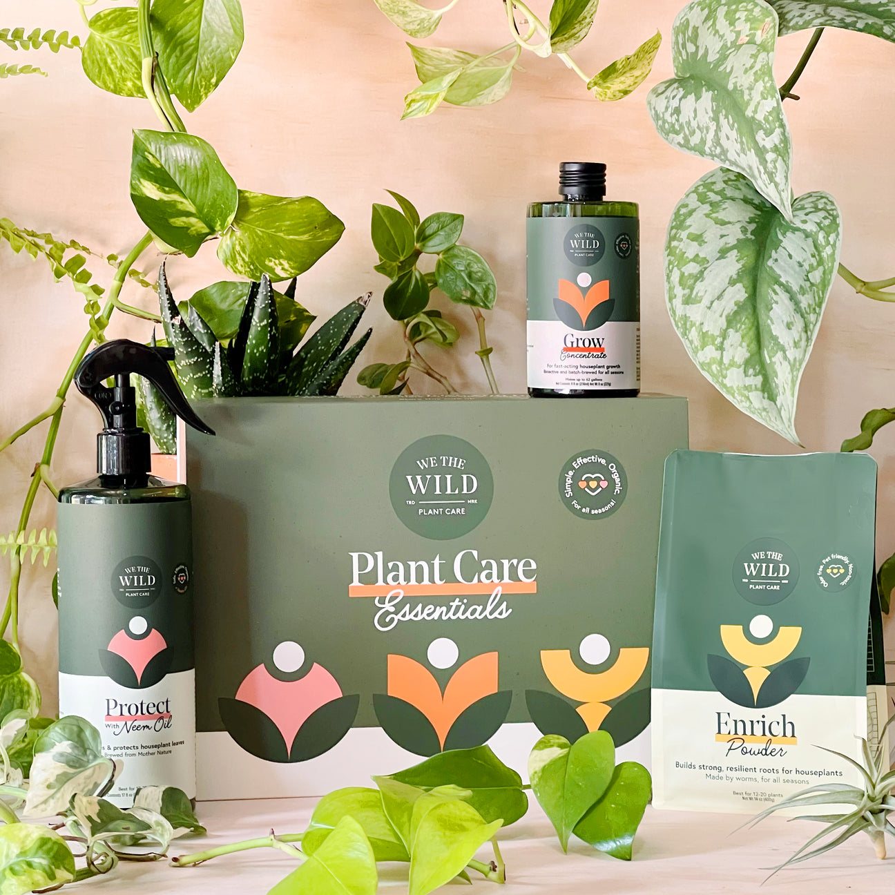 We the Wild Essential Plant Care Kit