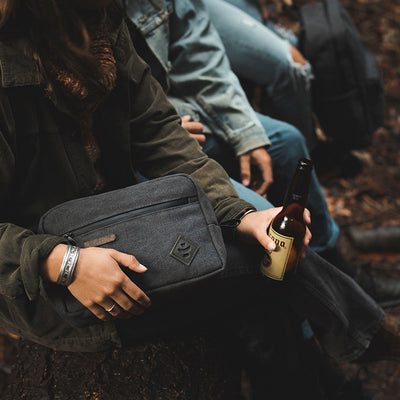 Revelry Stowaway Toiletry Kit Navy Blue