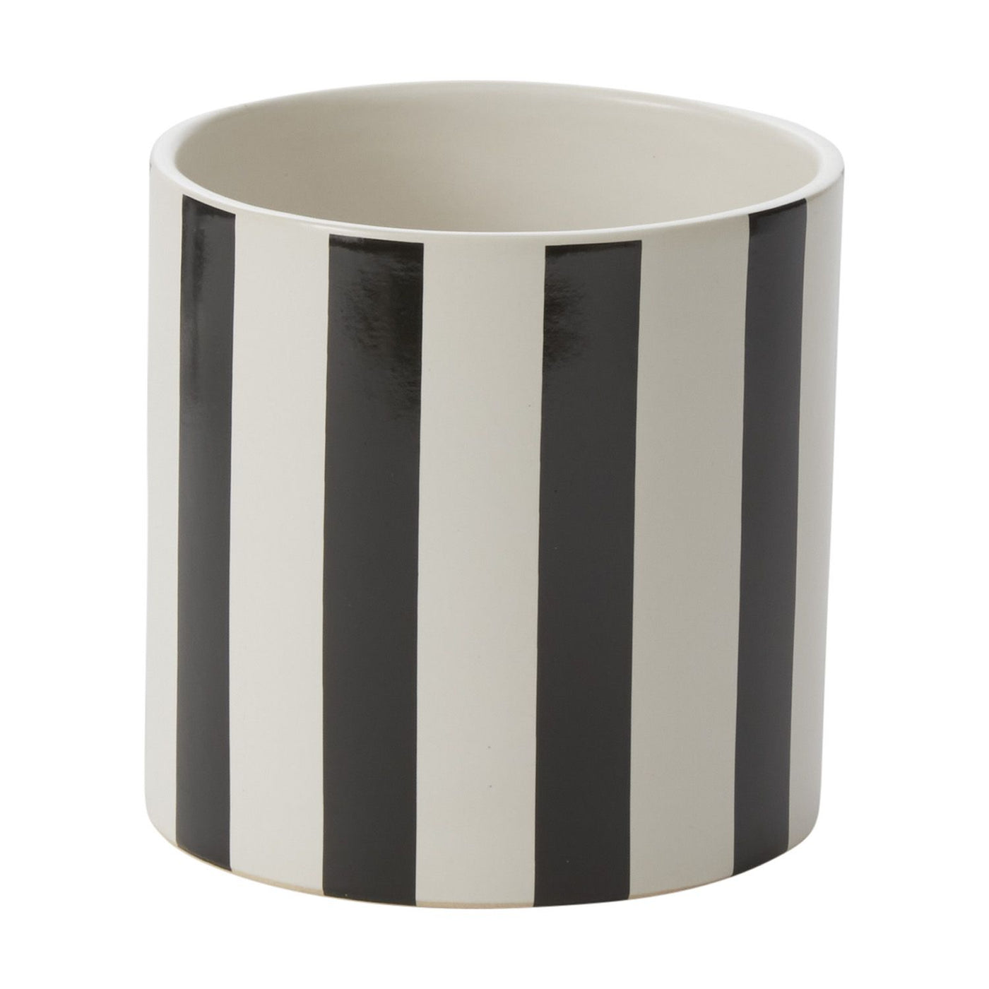 Lydia Striped Pot, 4.5" x 4.5"