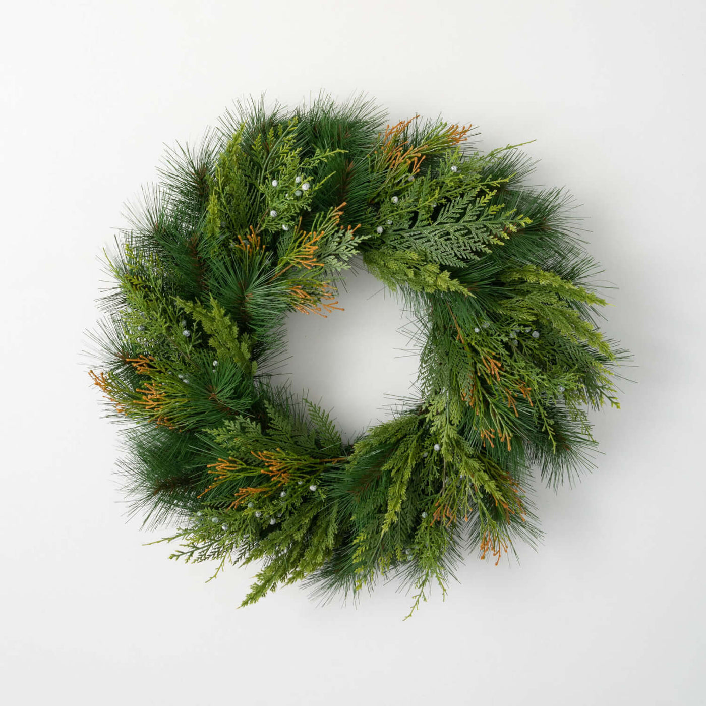 26" Mixed Pine & Juniper Wreath