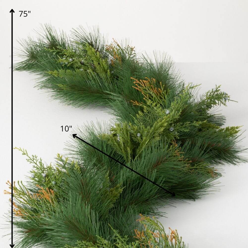 6' L Mixed Pine & Juniper Garland