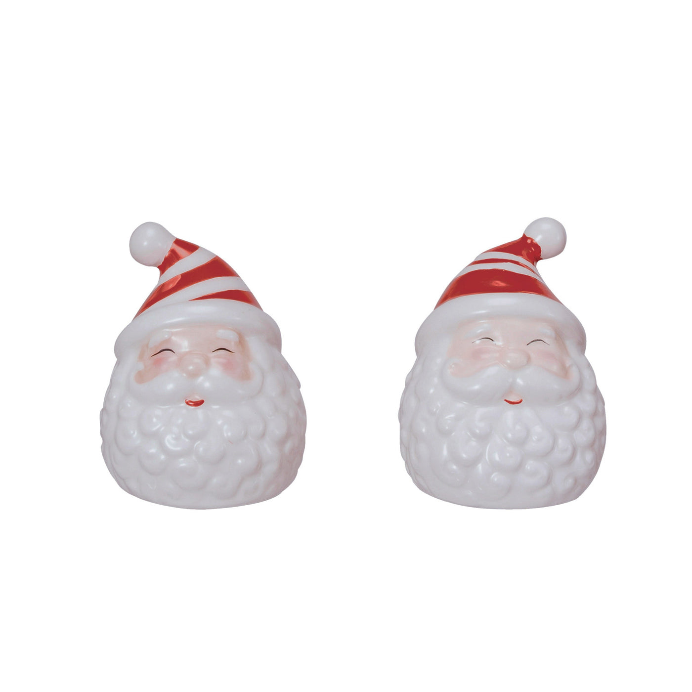 Ceramic Santa Salt & Pepper Shakers