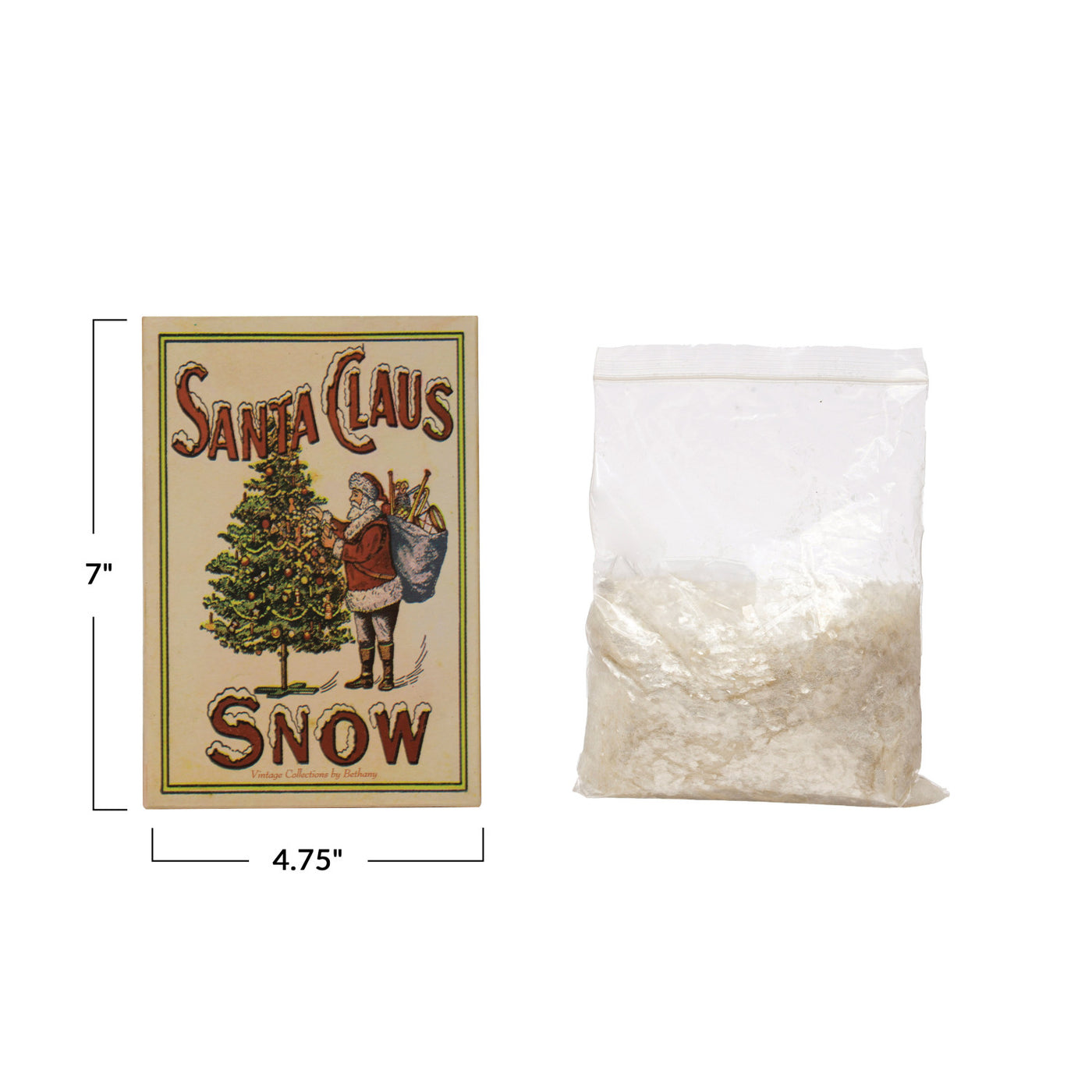 Santa Claus Snow in Box