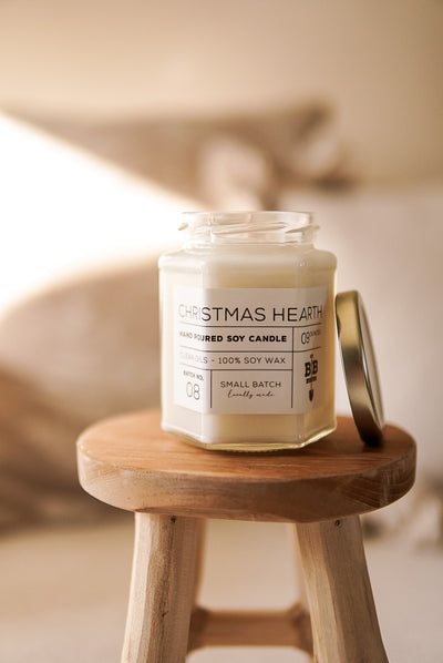 09 Ounce Christmas Hearth Candle