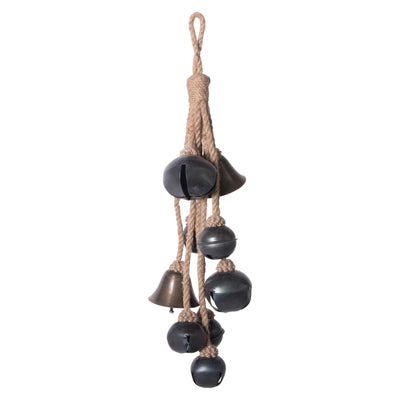 15"H Metal Bells on Jute