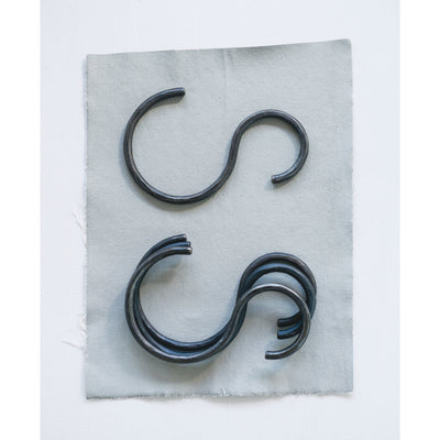 Hand-Forged Iron S-Hook