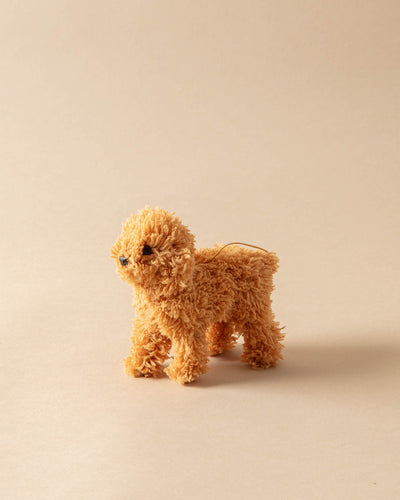 Faux Fur Poodle Ornament