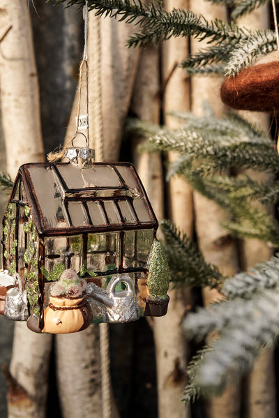 Greenhouse Glass Ornament