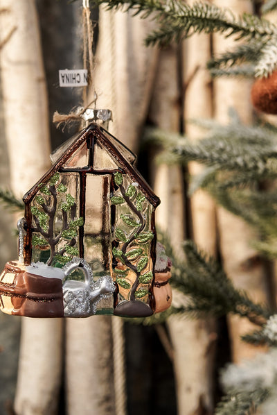 Greenhouse Glass Ornament